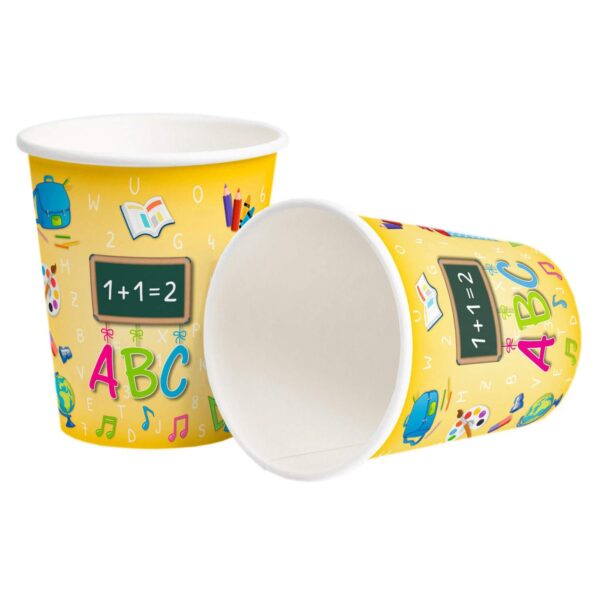 Vasos ABC (pack 10) imagen referencial
