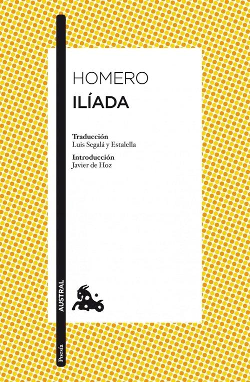 Libro Iliada - Homero - Austral (leido)