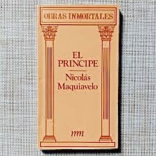 Libro El Principe - Nicolas Maquiavelo - Editorial Bedout - antiguo - leido