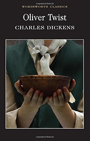 Libro Oliver Twist - Charles Dickens - Wordsworth Classics - ingles - leido - antiguo