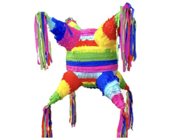 Piñata mexicana cute party multicolor S (85 circunferencia)