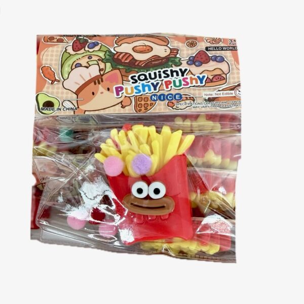 Squishy papas fritas esponjosito (pushy pushy)