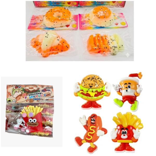 Squishy food fun (diseños variados)