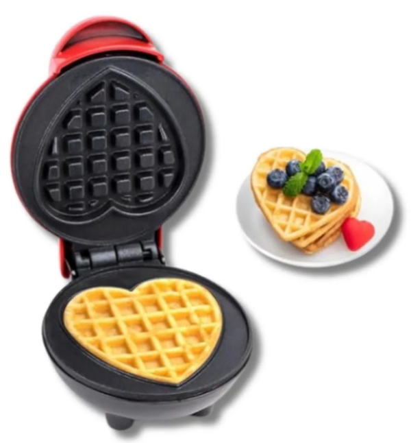 Mini Waflera corazon (10cm)