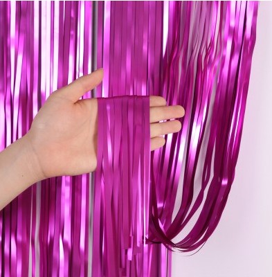 Cortina fucsia mate