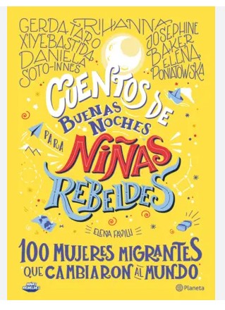 Libro Cuentos de Buenas Noches para Niñas Rebeldes - Elena Favilli - Planeta - leido - antiguo