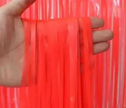 Cortina Neon roja