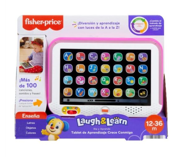 Tablet de aprendizaje musical Fisher Price (rosada)