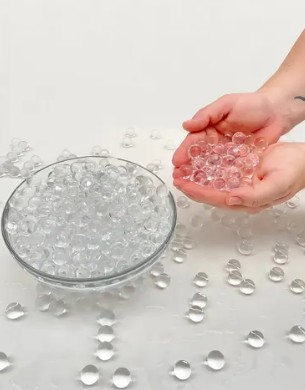 Bolas de hidrogel transparente (crece en el agua) pack 3