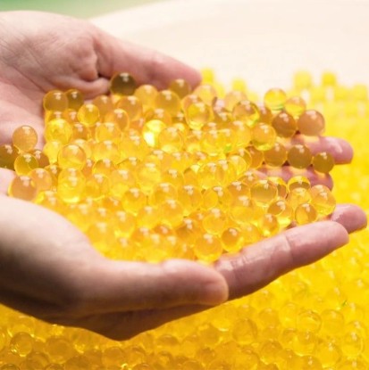 Bolas de hidrogel amarillo (crece en el agua) pack 3