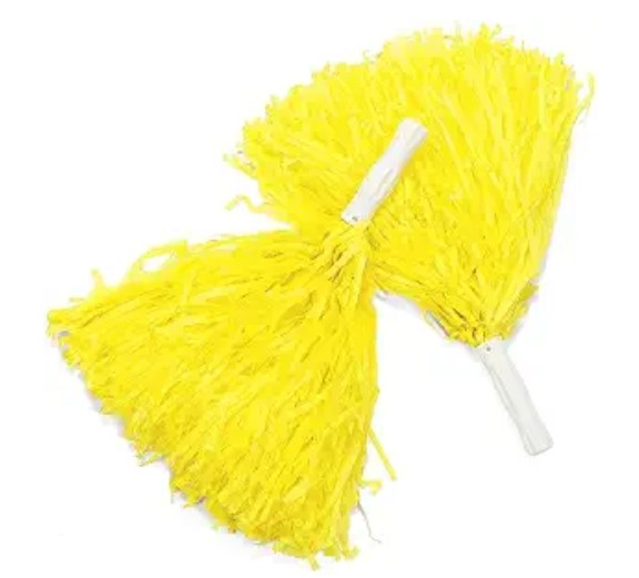 Pompones amarillos