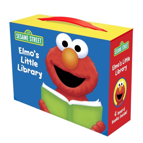 Elmo's Little Library (Sesame Street): Elmo's Mother Goose; Elmo's Tricky Tongue Twisters; Elmo Says; Elmo's ABC Book (ingles)