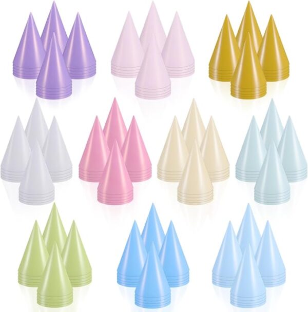Gorro de fiesta pastel (colores variados) x1