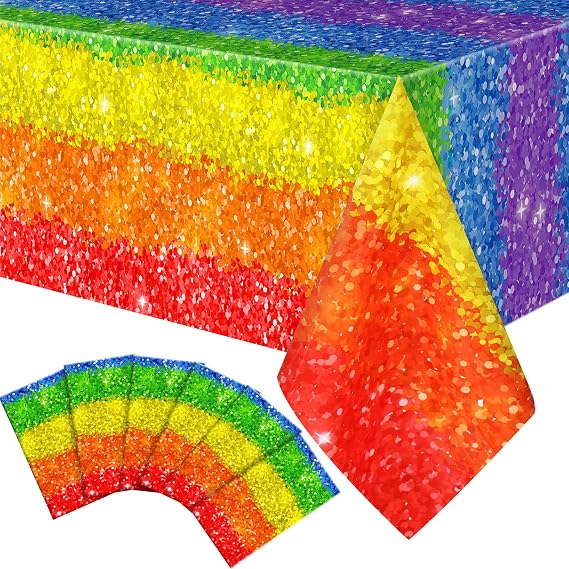 Mantel arcoiris (137cm x 274cm)