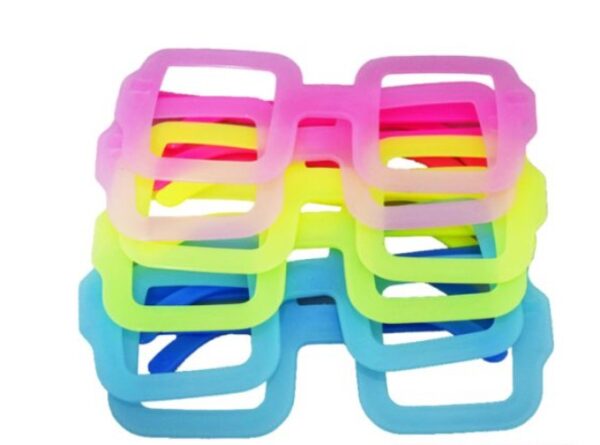 Lentes neon party (colores variados) X2