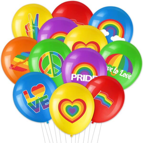 Globo Pride 12" (variados) (con helio)