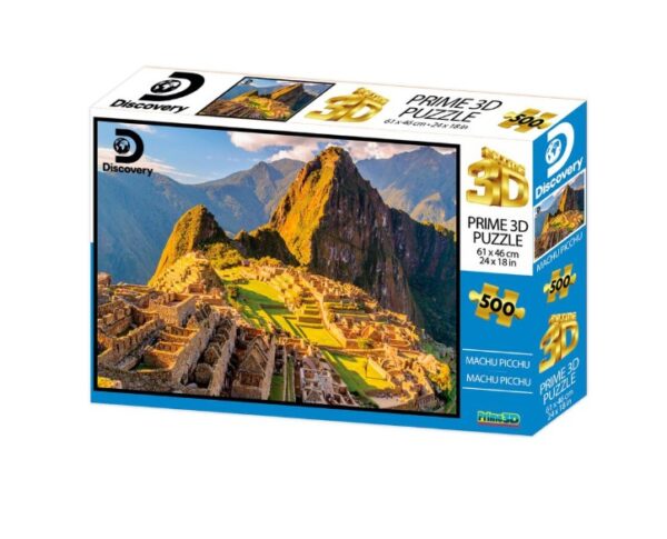 Rompecabezas Prime 3D Machu Picchu 500 Piezas