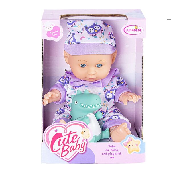 Muñeca bebe con juguete (modelo juguete variado al azar)